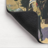 ヴィンテージワイルドウエストアンインディアントラッパーby Remington マウスパッド (コーナー)