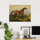 ヴィンテージワイルドウマズバイアルフレッド・デ・ドルー ポスター (ホームオフィス)