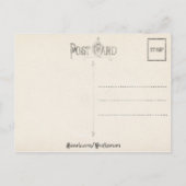 ヴィンテージワイルドバラバレンタイン シーズンポストカード (裏面)