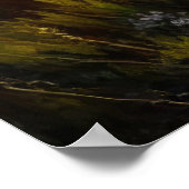 ヴィンテージワイルドフラワーアンドマウンテンズファインアート ポスター (角)