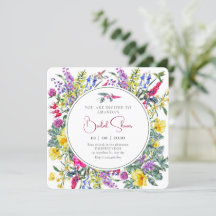 ヴィンテージワイルドフラワーカラフルフローラブーケ