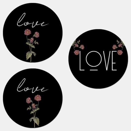 ヴィンテージワイルドフラワーズブライダルシャワーブラック ラベル (グループ)