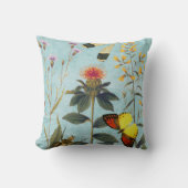 ヴィンテージワイルドフラワーズ自然恋人フローラコラージュ クッション (正面)