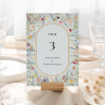 ヴィンテージワイルドフラワーファーンダスティブルー結婚ズ テーブルナンバー<br><div class="desc">このヴィンテージの野生の花のシダのダスティ結婚ブルーのテーブル番号のデザインはエレガント、繊細なボホフローラの緑の花束と茎で装飾されたクラシック金ゴールド幾何学的フレームの配列である。クラシックブラックのタイポグラフィとカラフルのワイルドフラワーを持つタイムレスな軽シンプルく埃の多い青い背景のパレットを備えお洒落、美しく磨かれたロマンチックな作品を作感じ成した。ミニマルのスタイルをより豪華なマキシマリストの装飾に調整しカジュアルて、このコレクションは簡単ミックスとマッチのオプションを提供し、あなたの完璧なカスタムの結婚式の美学をキュレート。全てのデザインと同様もしに、質問や特別なリクエストなどがあり頼ます。</div>