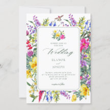 ヴィンテージワイルドフラワーフローラ結婚ブーケ