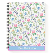 ヴィンテージワイルドフラワー名前をカスタムするかわいらしフローラ