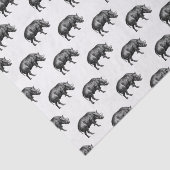 ヴィンテージワイルドボアスケッチBW 薄葉紙 (詳細)