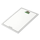 ヴィンテージワイルドボアスケッチBW #3C ノートパッド (アングル)