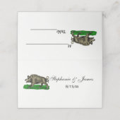 ヴィンテージワイルドボアスケッチBW #3C プレイスカード (外部開封)