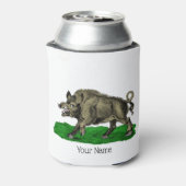 ヴィンテージワイルドボアスケッチBW #3C 缶クーラー (缶裏面)