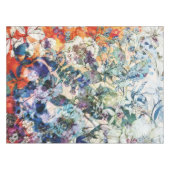 ヴィンテージワイルド春植物性フローラ開花 テーブルクロス (正面(横))