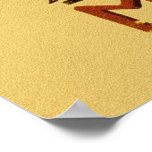 ヴィンテージワインの再発行ポスター ポスター (角)