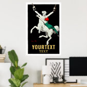 ヴィンテージワインアドセントゥールバイジャンディレン ポスター (ホームオフィス)