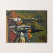 ヴィンテージワインスティルライフポスター ジグソーパズル (横)