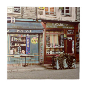 ヴィンテージワインバー&レストラン（フランス、ノルマンディ） タイル