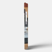 ヴィンテージワインボトルとワイングラス Case-Mate iPhoneケース (裏面 / 左)