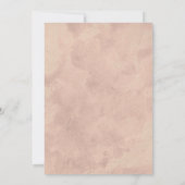 ヴィンテージワインボトルブライダルシャワー招待状 招待状 (裏面)