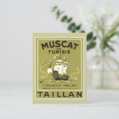 ヴィンテージワインリキュール製品ラベル ポストカード (スタンド正面)