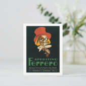 ヴィンテージワインリキュール製品ラベル ポストカード (スタンド正面)