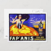 ヴィンテージワイン広告 ポストカード (正面/裏面)