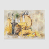 ヴィンテージワイン |ホワイトバレルとレッドバレルの切り離し 薄葉紙 (正面)