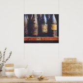 ヴィンテージワイン ポスター (キッチン)