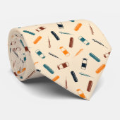 ヴィンテージワクチン – Large on Cream ネクタイ (ロール)