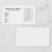 ヴィンテージワゴン名刺 名刺 (正面/裏面)