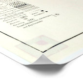 ヴィンテージワシントンの地図 ポスター (角)