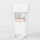 ヴィンテージワシントン広場、ニューポート、ロードアイランド タンブラーグラス (裏面)
