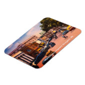 ヴィンテージワシントン広場、ニューポート、ロードアイランド マグネット (左側)