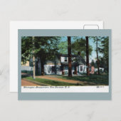 ヴィンテージワシントン本部ニューロシェルNY ポストカード (正面/裏面)