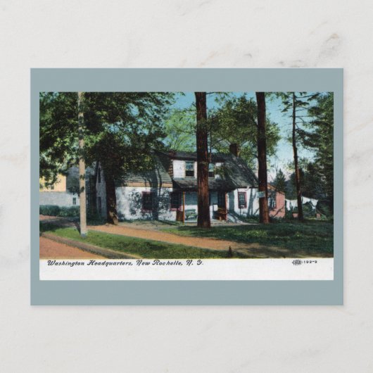 ヴィンテージワシントン本部ニューロシェルNY ポストカード (正面)