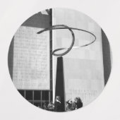 ヴィンテージワシントン歴史技術博物館 ラベル (デザイン2)