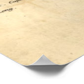 ヴィンテージワシントンD.C.の地図(1793) ポスター (角)