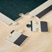 ヴィンテージワシントンDC旅行イラストレーション ジグソーパズル (側面)