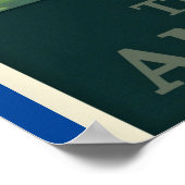 ヴィンテージワシントンDC旅行イラストレーション ポスター (角)