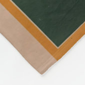 ヴィンテージワシントンDC旅行ポスター フリースブランケット (角)