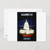 ヴィンテージワシントンDC旅行 ポストカード (正面/裏面)