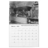 ヴィンテージワシントンDC カレンダー (2月 2027)