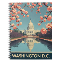 ヴィンテージワシントンDC ノートブック
