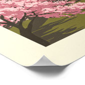 ヴィンテージワシントンDC ポスター (角)