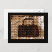 ヴィンテージワニ ポストカード (正面/裏面)