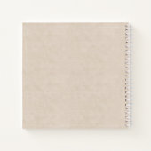 ヴィンテージワンダーランドアリス感謝ジャーナル ノートブック (裏面)