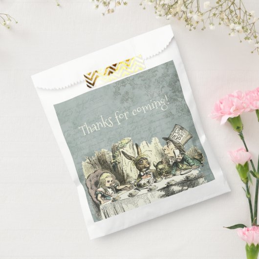 ヴィンテージワンダーランドティーパーティー フェイバーバッグ (封をした状態)