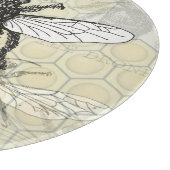 ヴィンテージワーカービーイラストレーションアート カッティングボード (角)