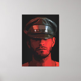 ヴィンテージワーカー：騎士道精神とエレガンス キャンバスプリント