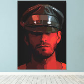 ヴィンテージワーカー：騎士道精神とエレガンス キャンバスプリント (インサイチュ (ウッドフロア))