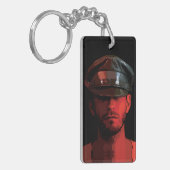 ヴィンテージワーカー：騎士道精神とエレガンス キーホルダー (正面左)