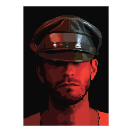 ヴィンテージワーカー：騎士道精神とエレガンス フォトプリント           